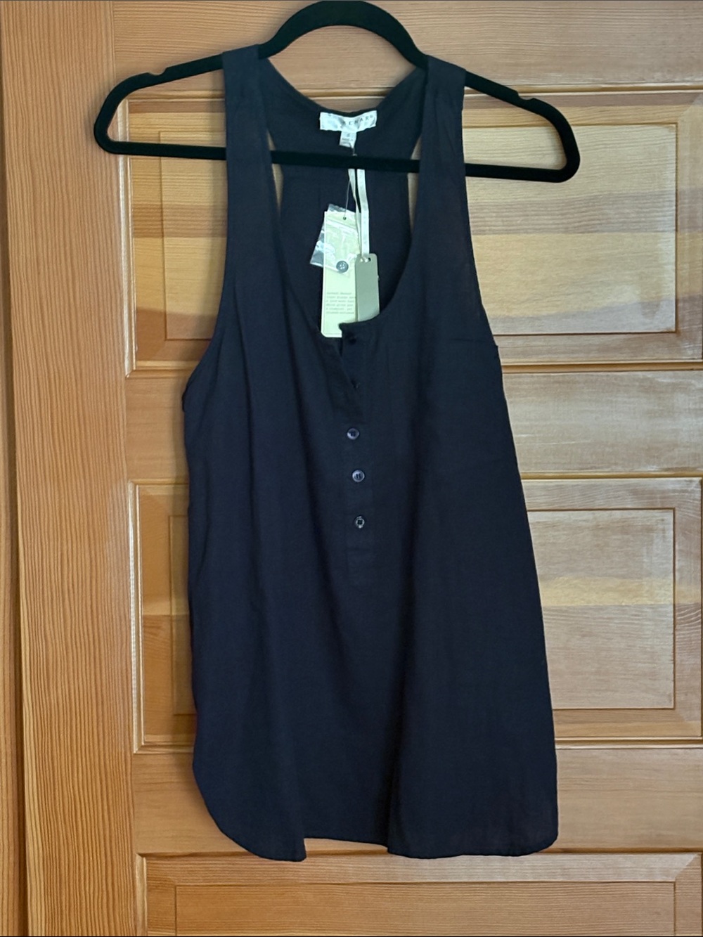 Kenar Sleeveless Linen Blend Top